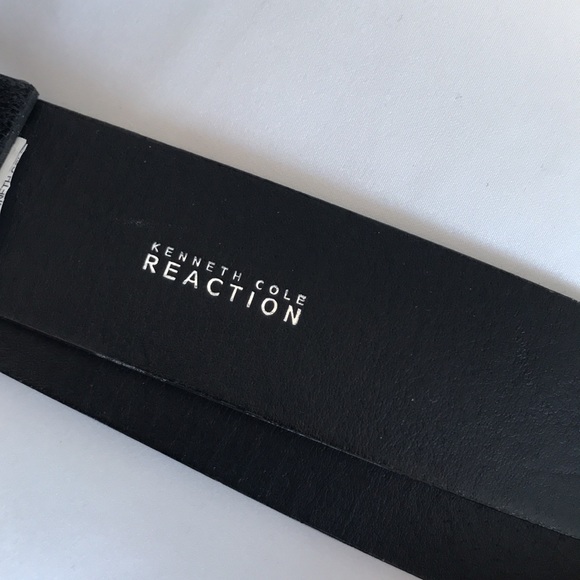 Leather Kenneth Cole belt - Picture 3 of 4